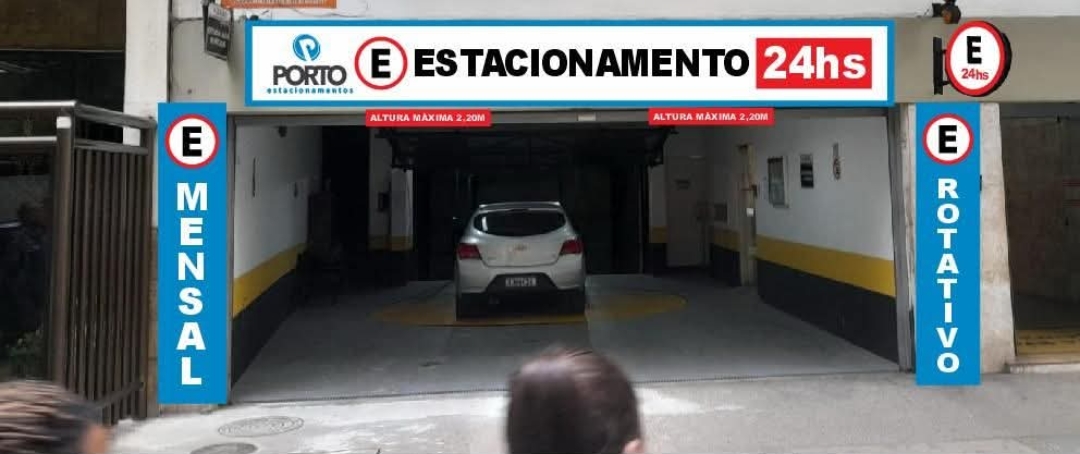 Estacionamento da clínica Óris em Copacabana